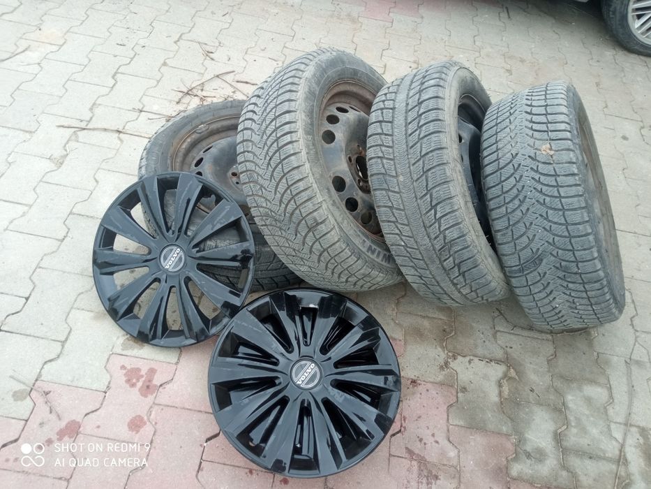 Koła opony zimowe 205/55  16r Volvo s 80