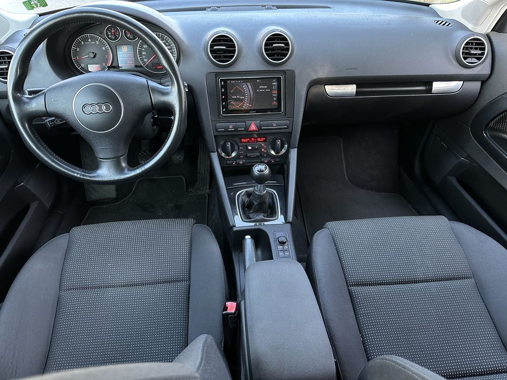 Audi A3 8P 2003r 158.000km przebiegu Bose, Android, jak nowa