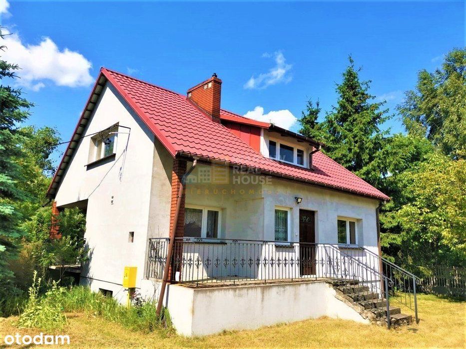 Uroczy Dom/110m2/działka5500m2/Podłęż