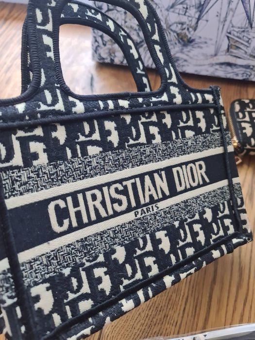 Torebka i portfel zestaw Dior Mini nowy w pudelku