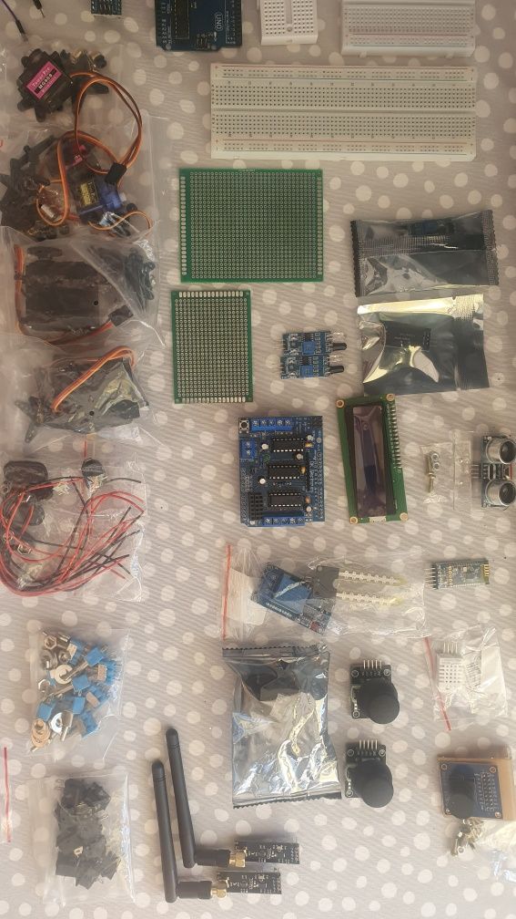 Zestaw Arduino do budowy robotów