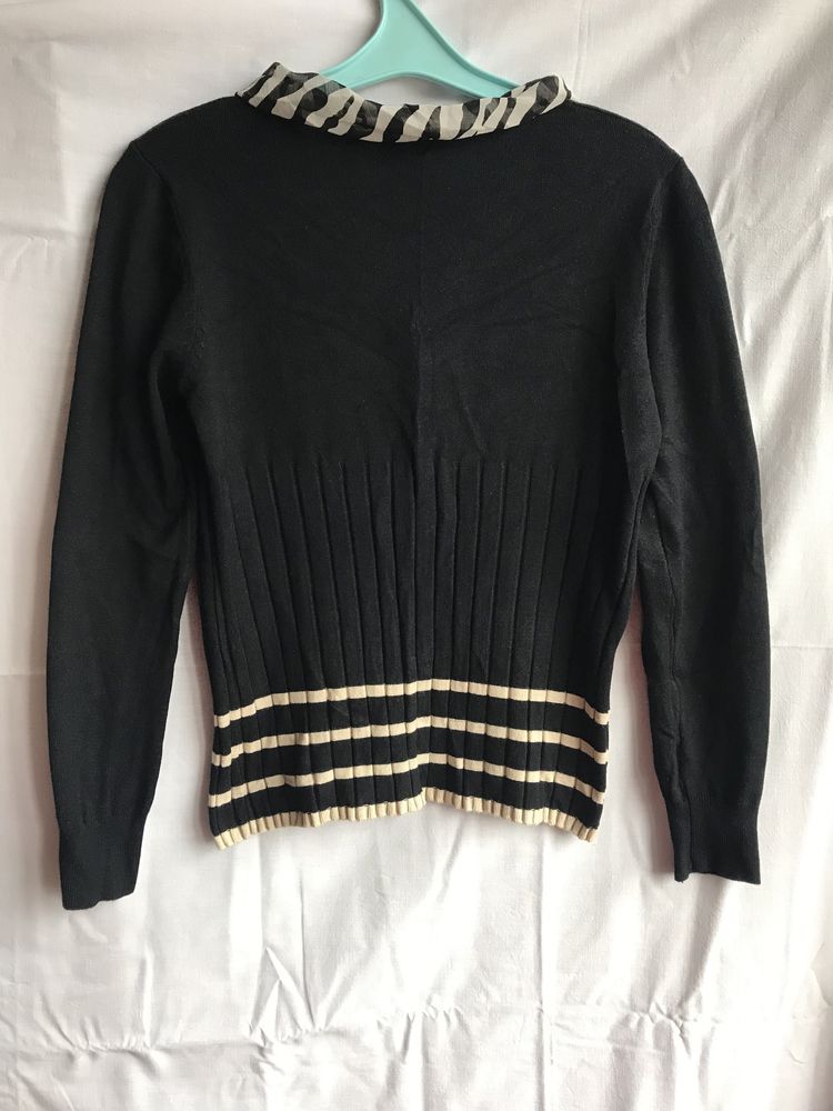 Женская трикотажная блузка кофточка свитерок свитшот джемпер, размер М