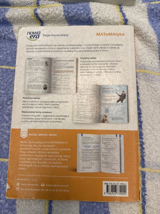 MATeMAtyka podrecznik 2 zakres podstawowy i rozszerzony. Nowa Era