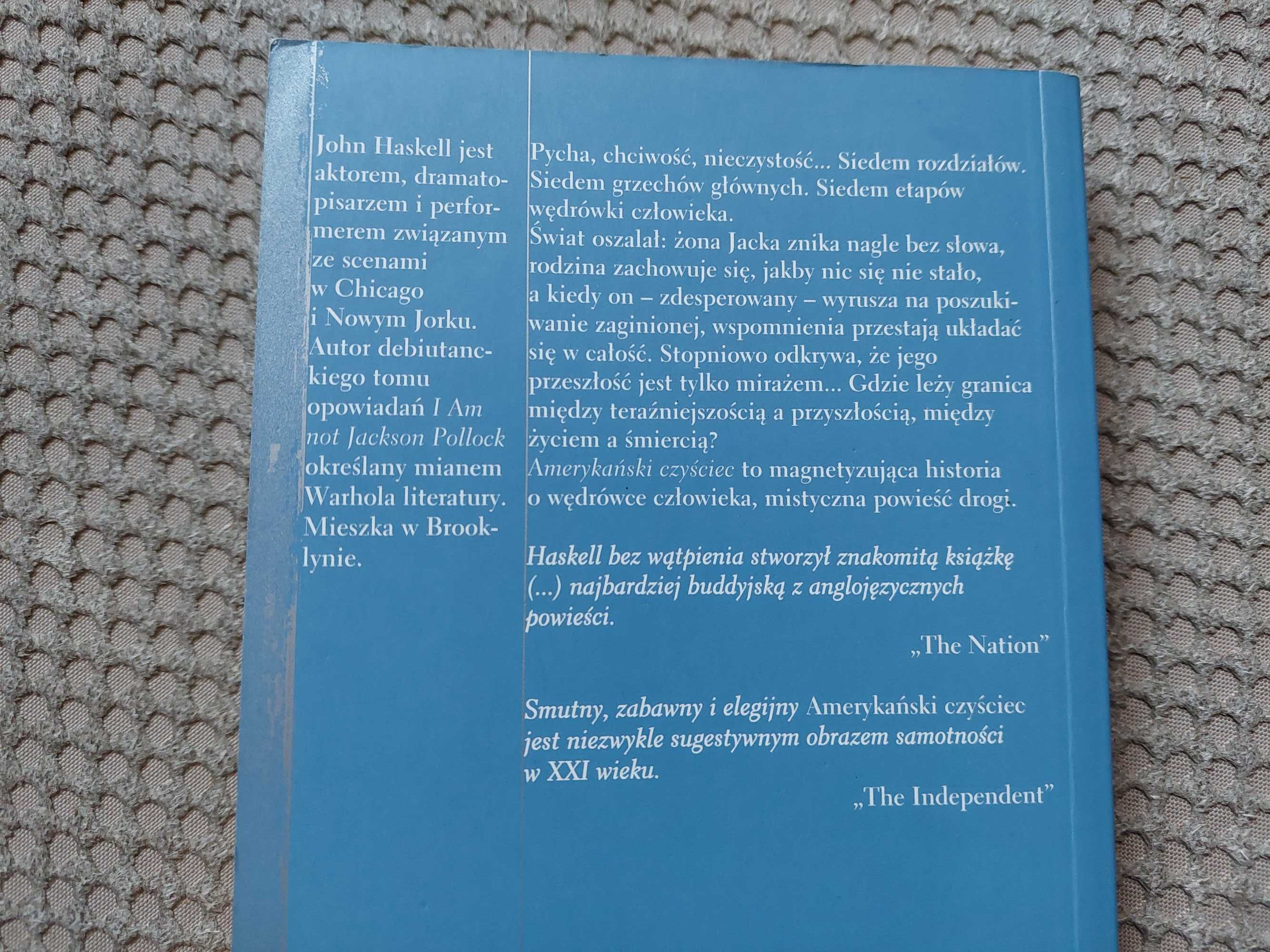 wyd. ZNAK  "Amerykański czyściec" John Haskell