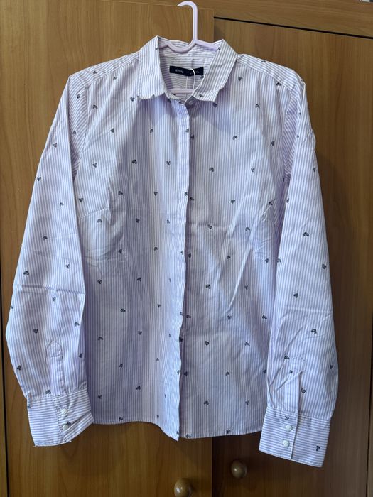 Нова сорочка Sinsay L XL рубашка сінсей блузка лаванда