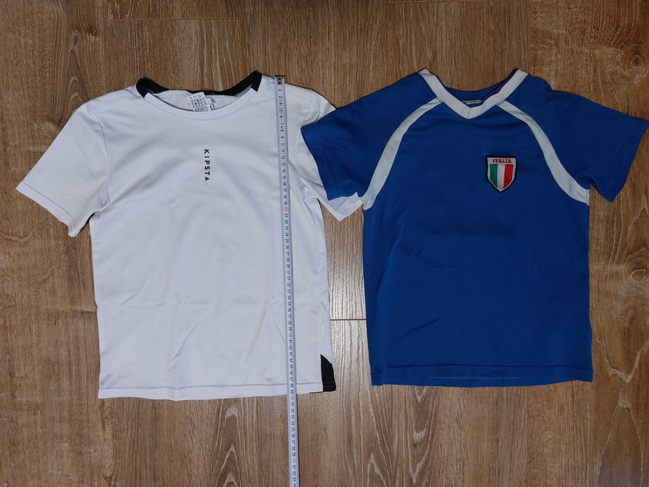 koszulka sportowa dla chłopca x2, r 122/128 i 131-140