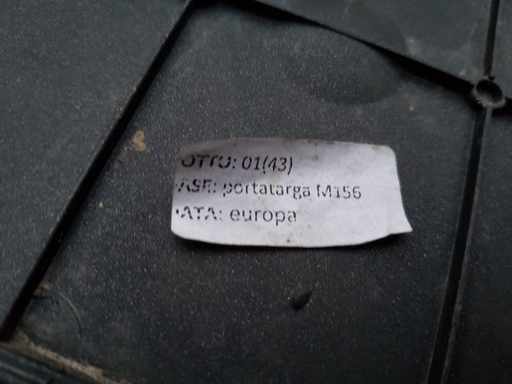 podkładka tablica rejestracja Hyundai IONIQ  prosche 911 maserati jepp