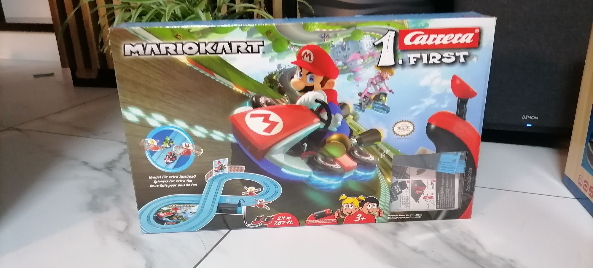 Carrera First Nintendo Mario Kart Tor 3,5m