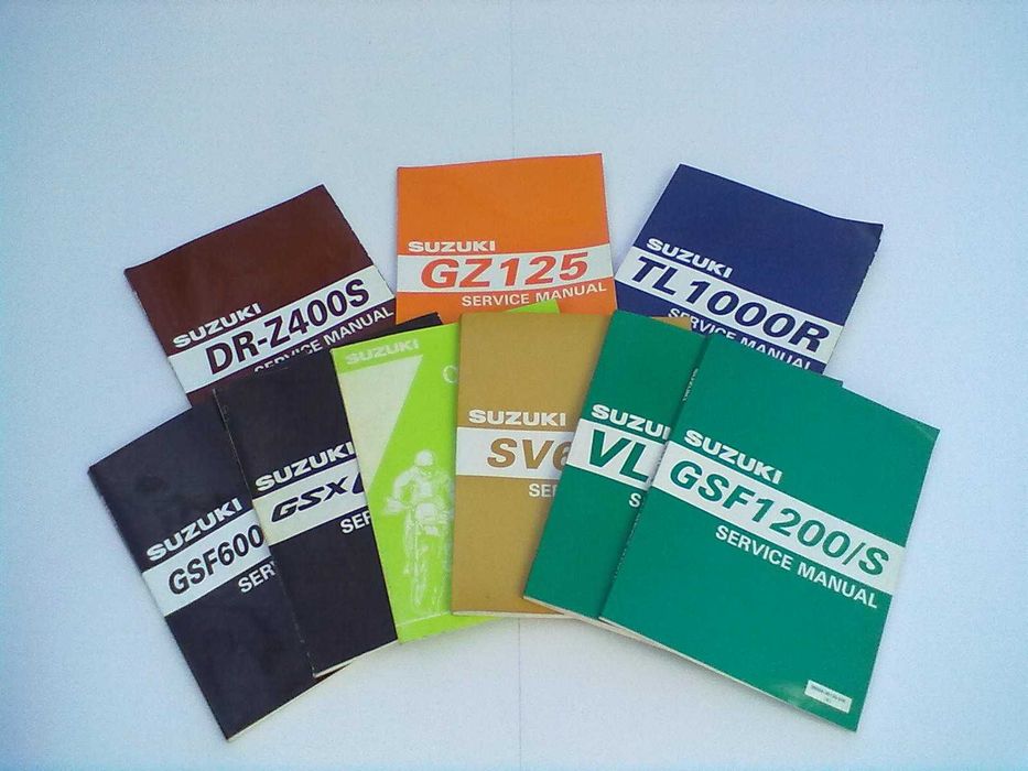 Manuais Técnicos Oficiais Suzuki 15 euros cada