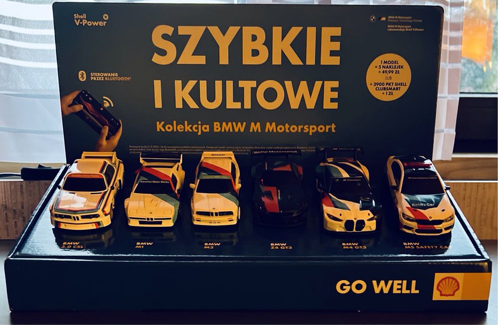Kolekcja Bmw rc shell jak nowe Z PODSTAWKĄ