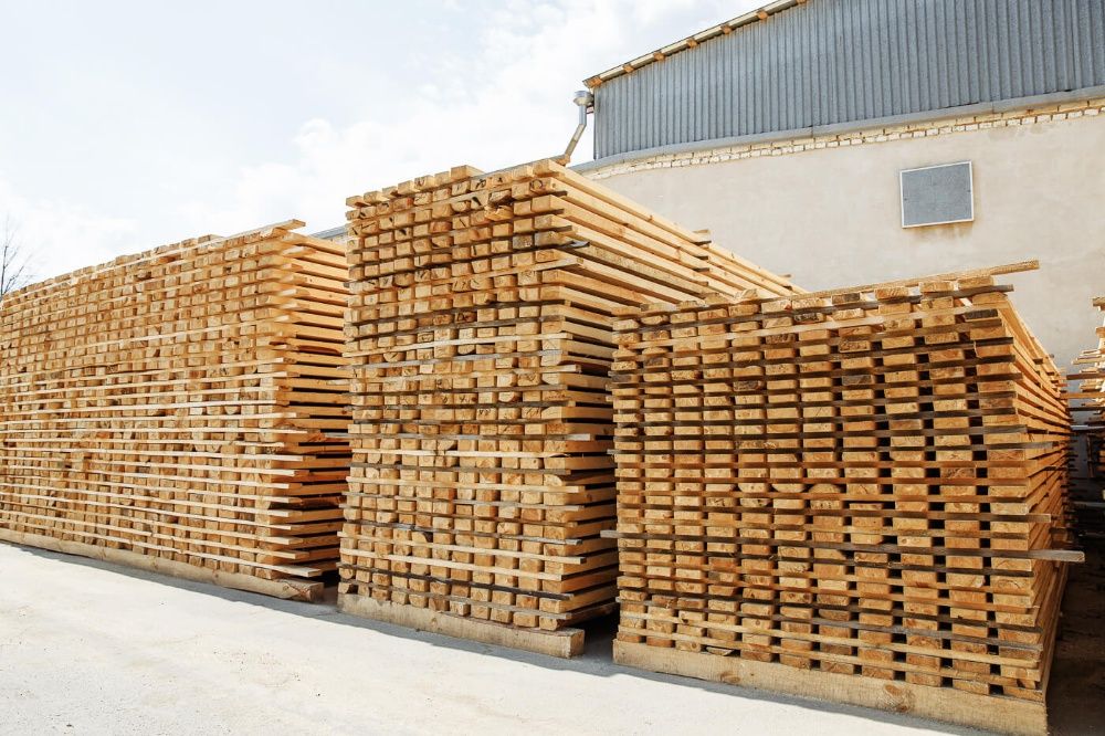 Пиломатериалы от производителя! Брус 100*100*4.5м (Доска, Рейка)