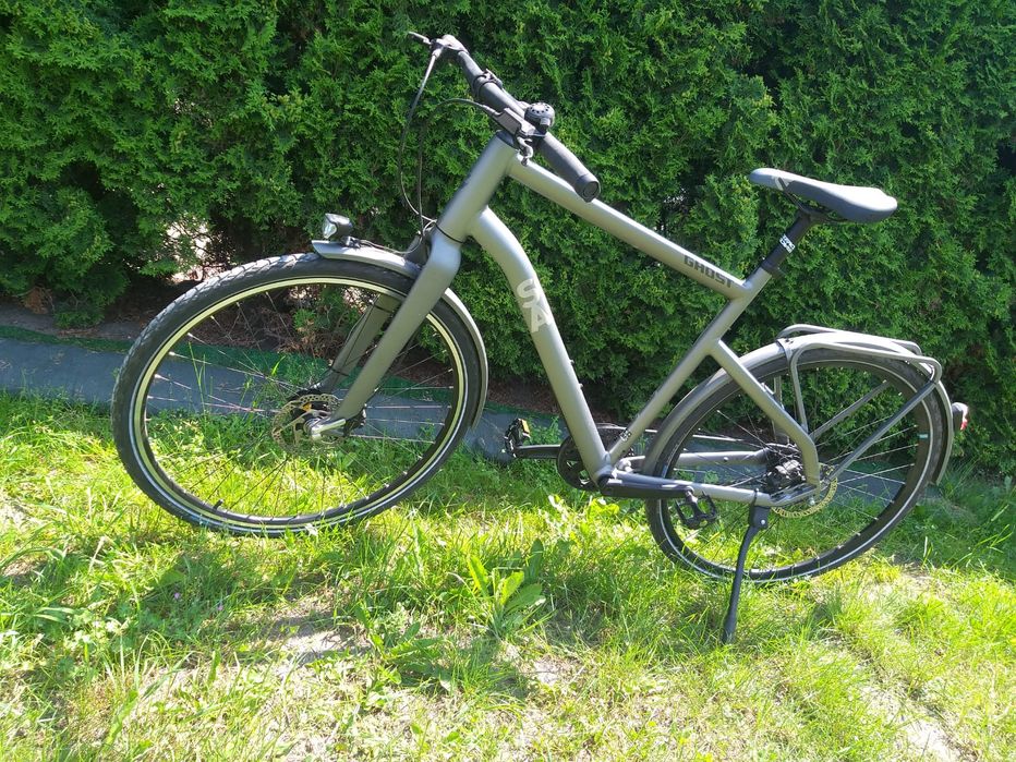 Rower męski Ghost Urban Square Automatix Pasek carbon