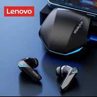 Нові оригінальні навушники Lenovo GM2 Pro бездротові.