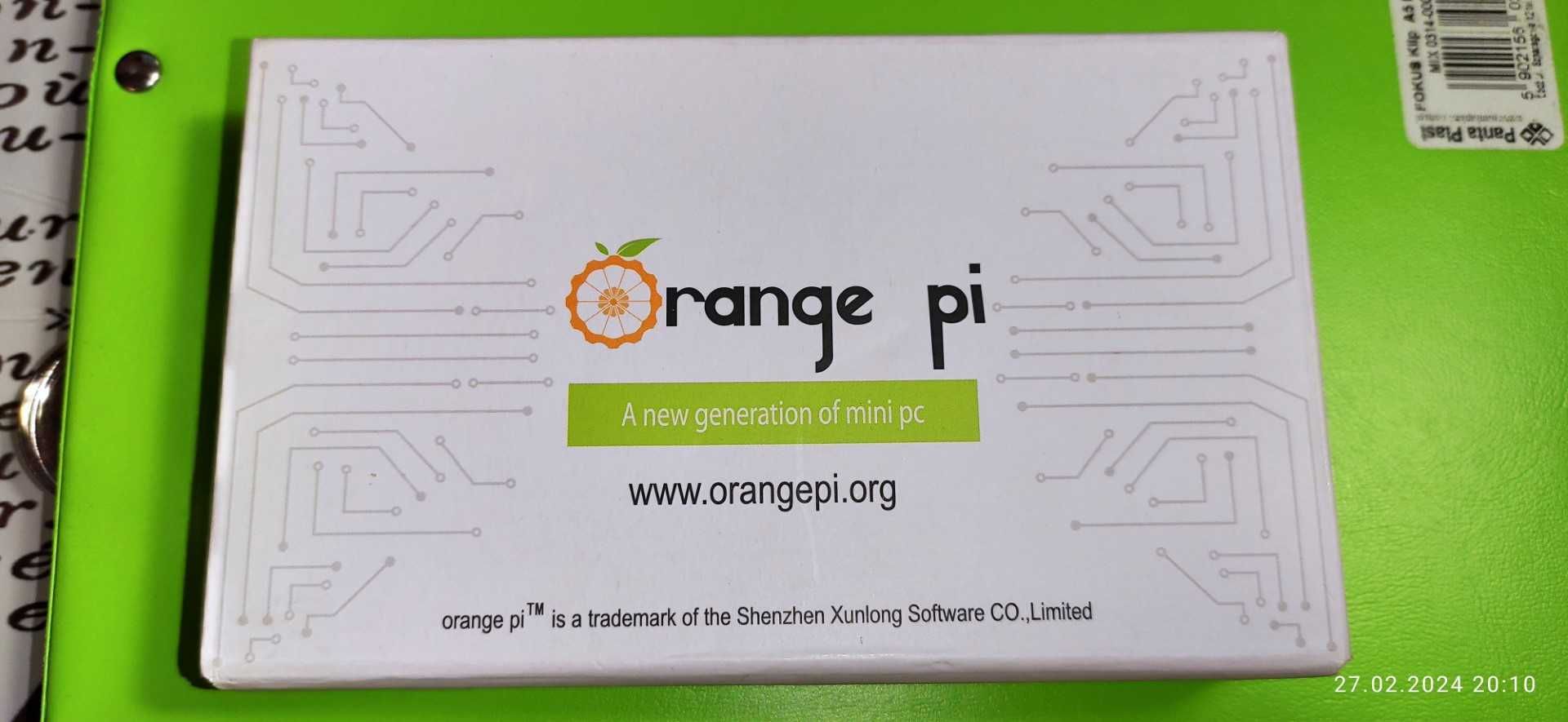 Minikomputer płytka testowa Orange PI PC v1.2 4QC-Cortex A7, 1GB RAM