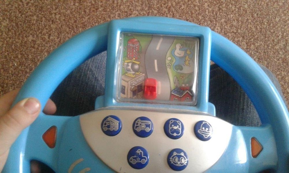 Музичний руль, игрушки для мальчика