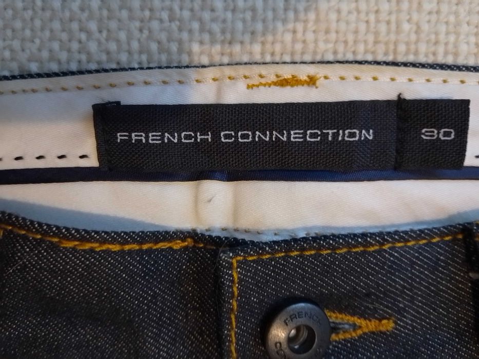 French Connection мужские джинсы selvedge denim W30 (46-48).