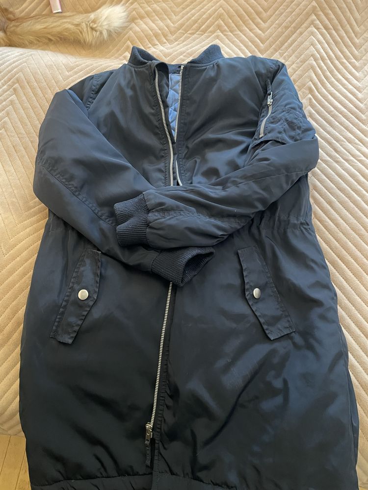 Parka granatowa wiosenna