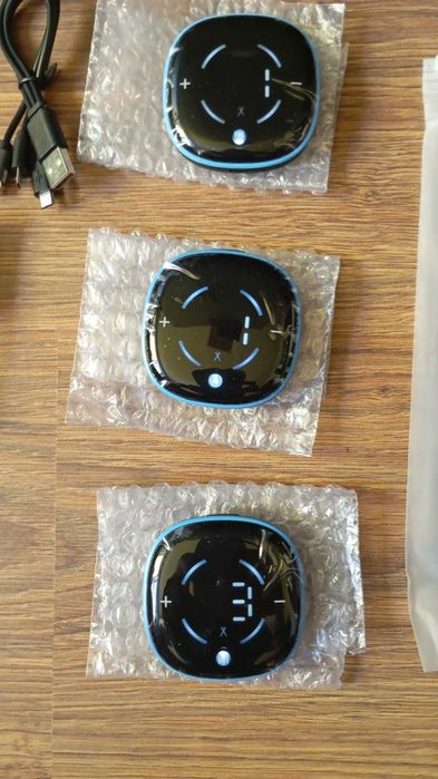 Urządzenie treningowe EMS Yonars, ABS Trainer, stymulator, pas+opaski