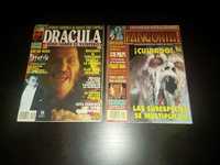 Dracula + Fangoria - 2 revistas sobre cinema de terror em espanhol