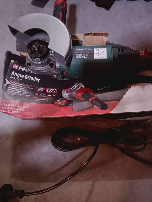Parkside szlifierka kątowa PWS 125 nowa