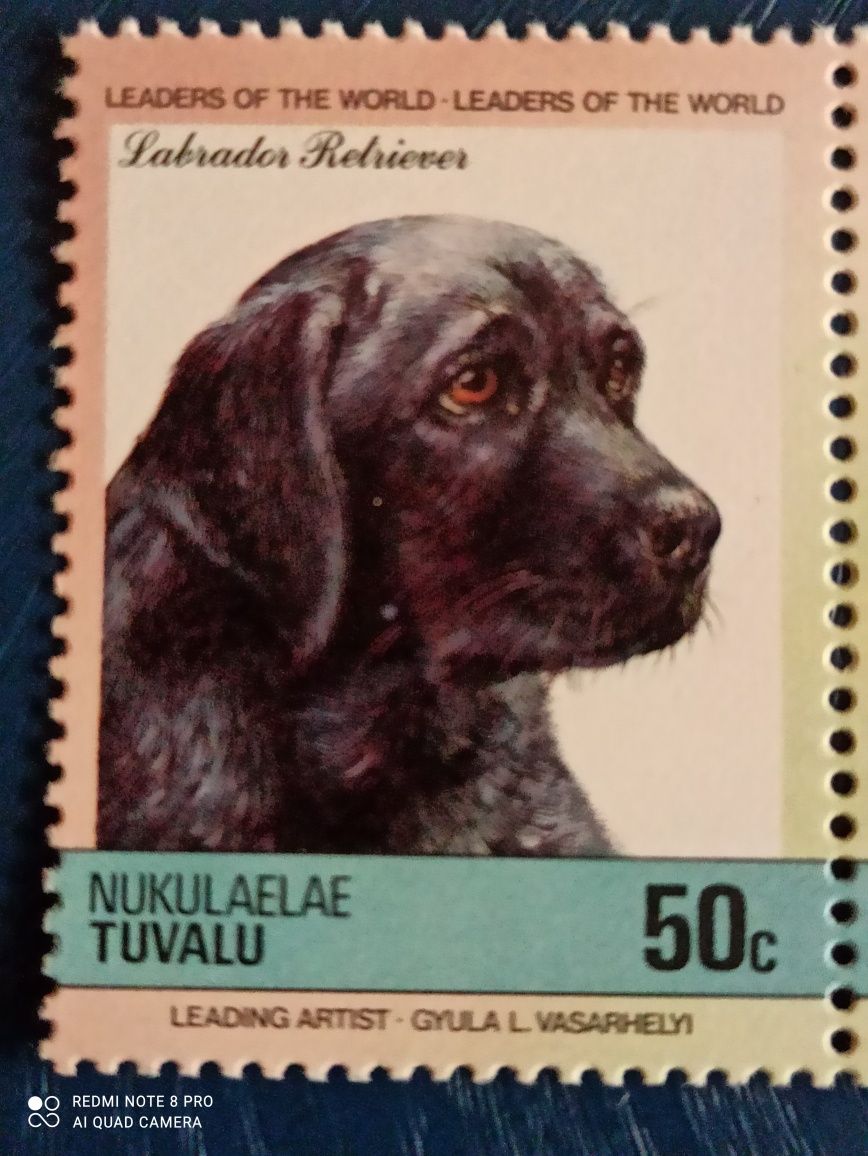 Rasy psów - Poczta Tuvalu.