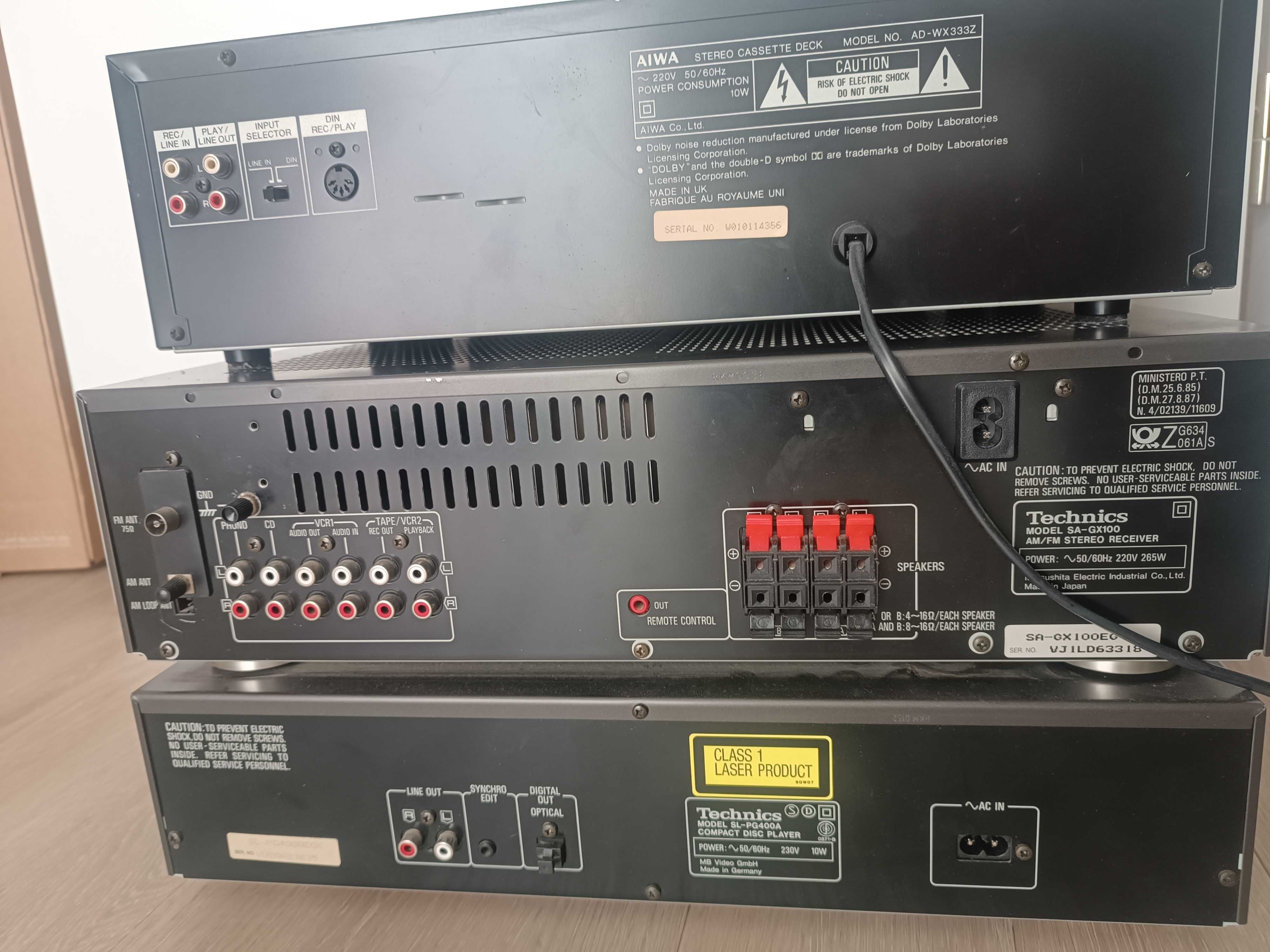 Wieża/ wzmacniacz TECHNICS