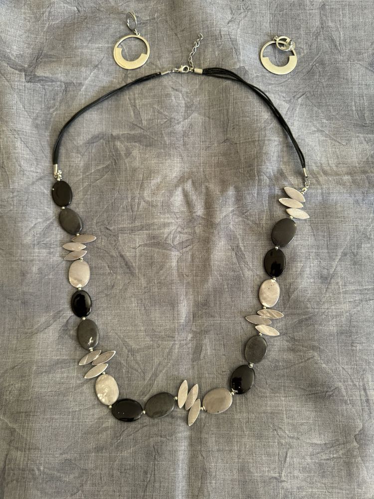 Conjunto colar e brincos