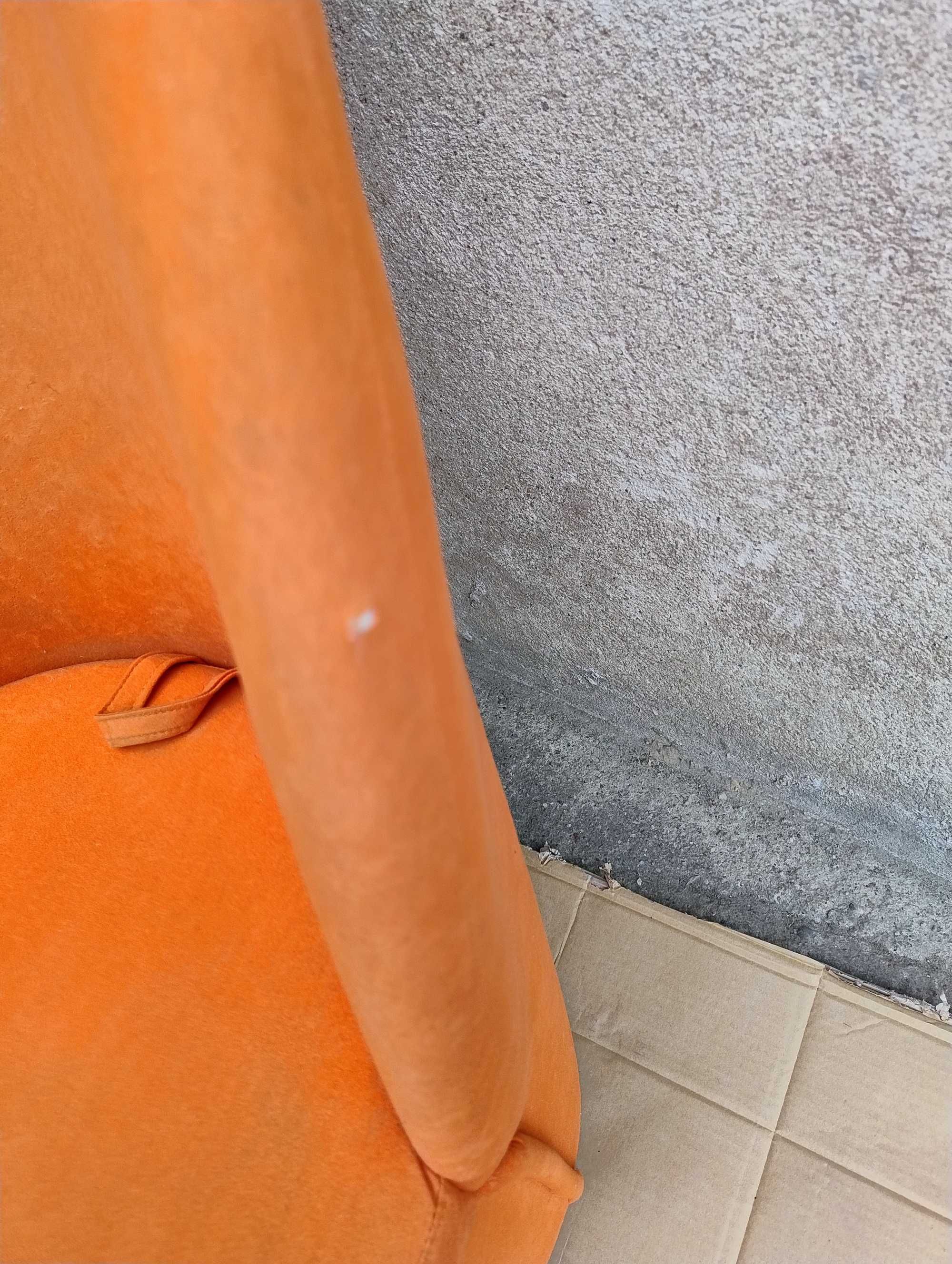 Fotel fotelik pufa puf z oparciem i schowkiem