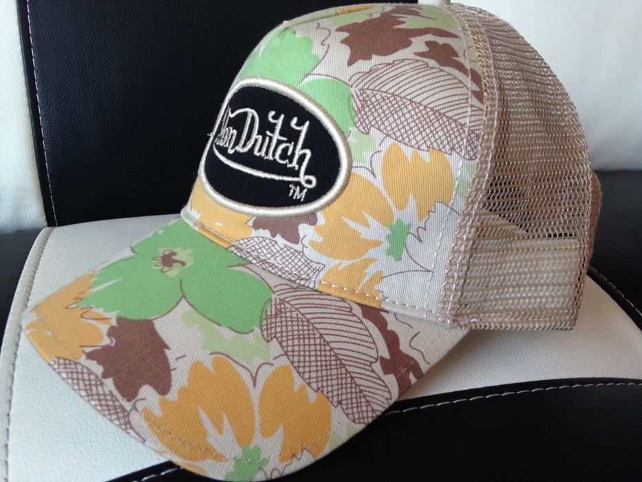 Boné Von dutch Originals Cap Snapback Trucker Rede