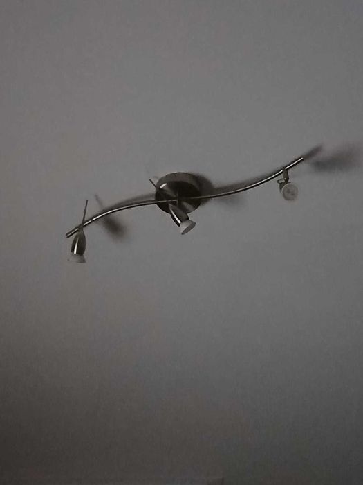 Lote de 5 Candeeiros – 3 de Teto + 2 de Mesa – Bom Estado!