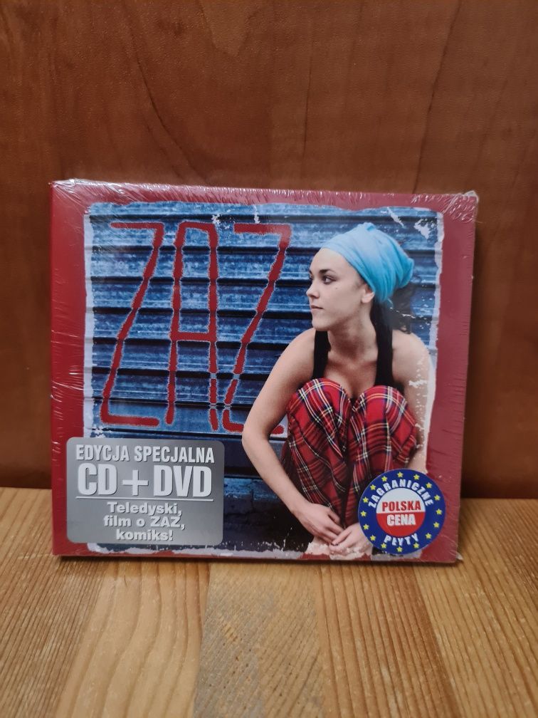 Zaz płyta CD i DVD nowa w folii Edycja specjalna