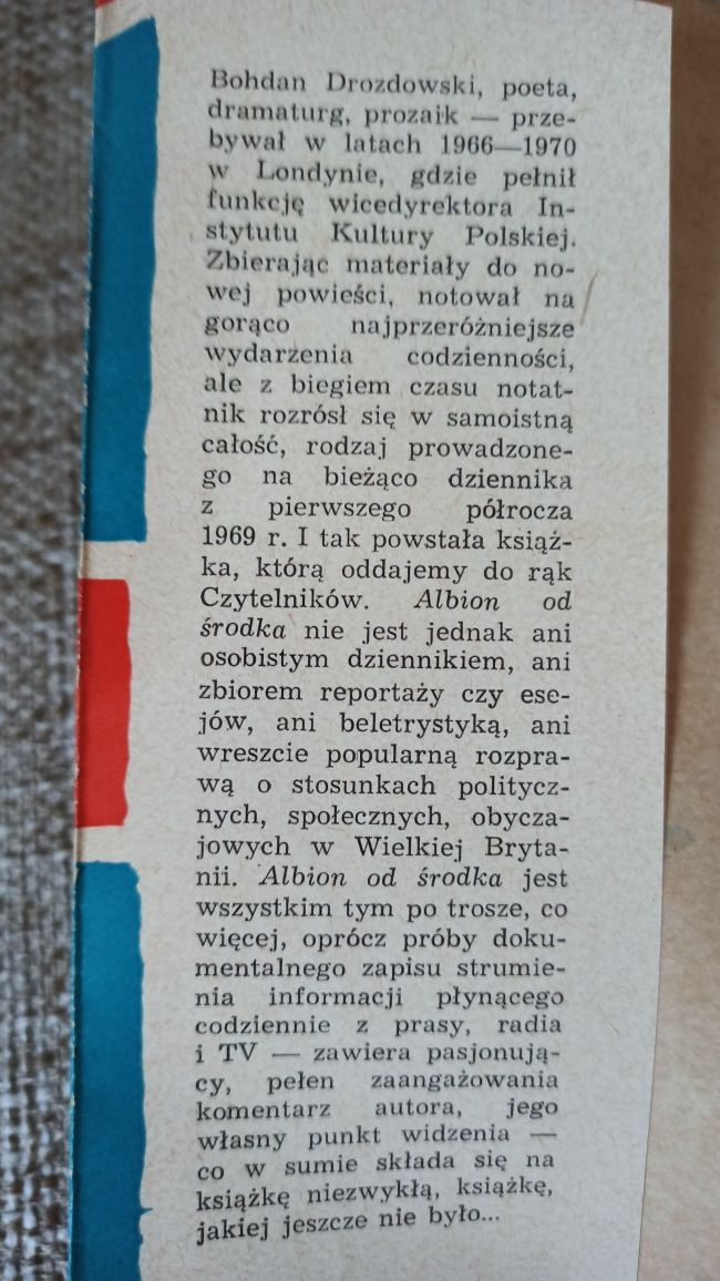Bohdan Drozdowski - Albion od środka