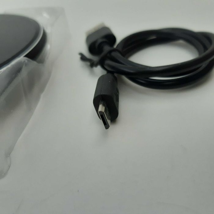 Carregador Wireless Qi 10W 2A 10cm Espelhado Novo