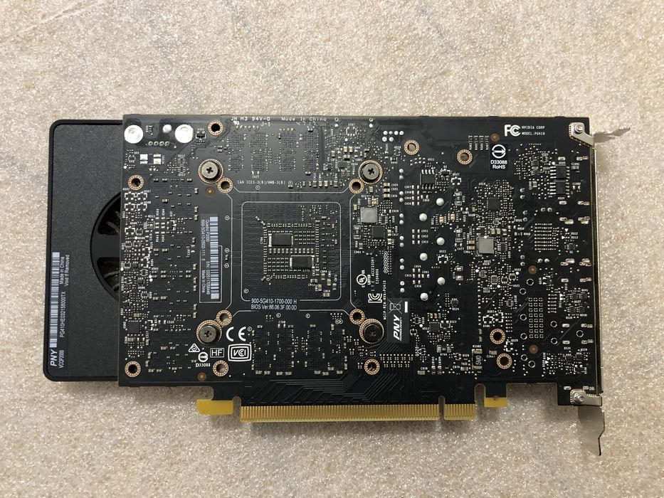 Відеокарта на 4 монітора Nvidia Quadro P2000 5Gb GDDR5