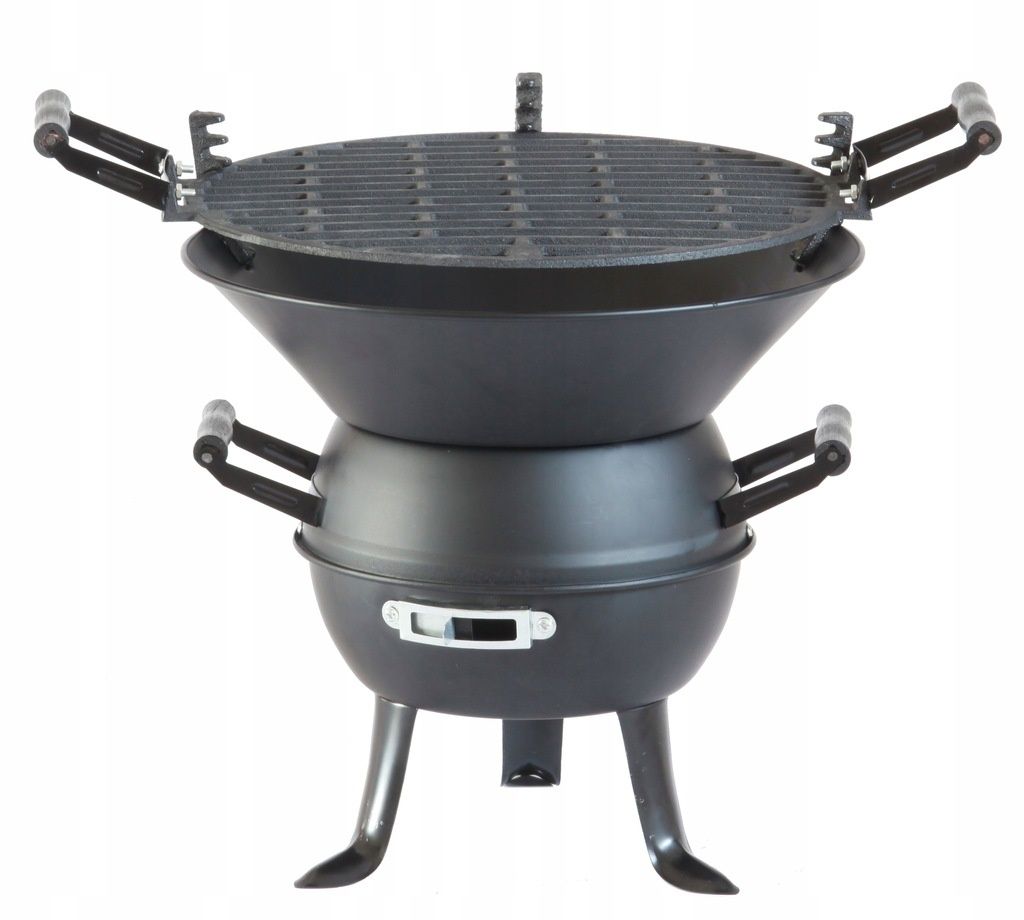 Grill węglowy Eurohit 35 x 35 cm żeliwny, mały grill, mini grill