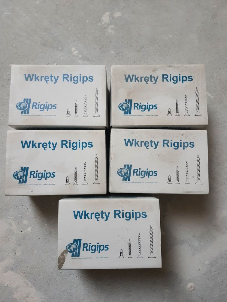 Wkręty RIGIPS TB 3,5x25mm 5 x 1000szt. Czarne do płyt kg