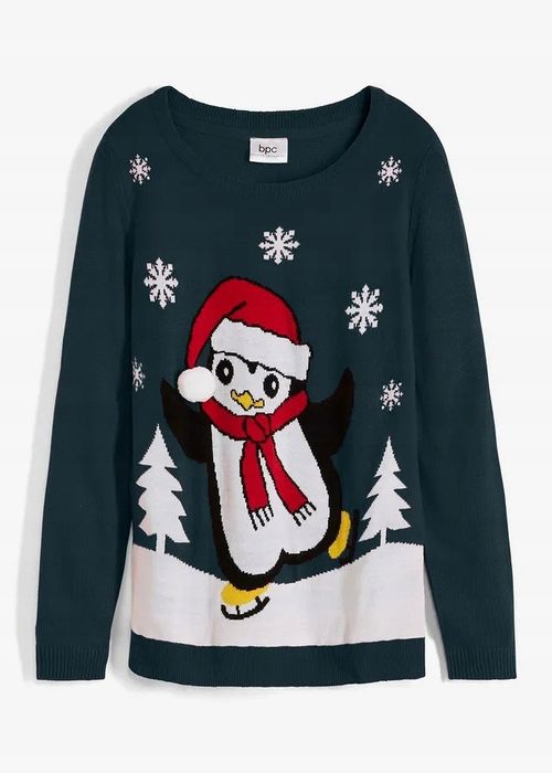 B.P.C sweter świąteczny bożonarodzeniowy ^48/50