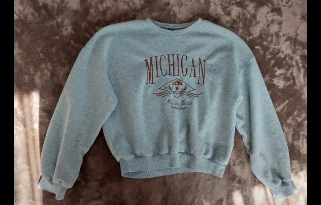 Bluza Michigan wyszywany napis