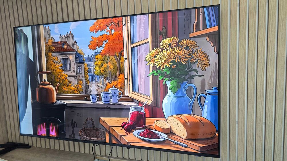 TV Samsung 55" Crystal UHD/ecrã danificado/damaged screen