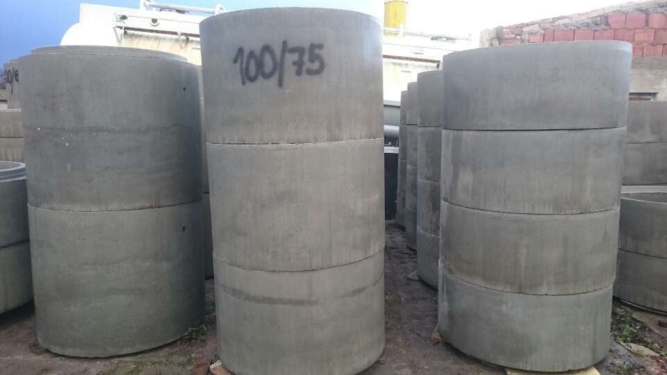 Kręgi betonowe fi1000 mm. -156,00zł./szt.brutto - 1000x250 mm.