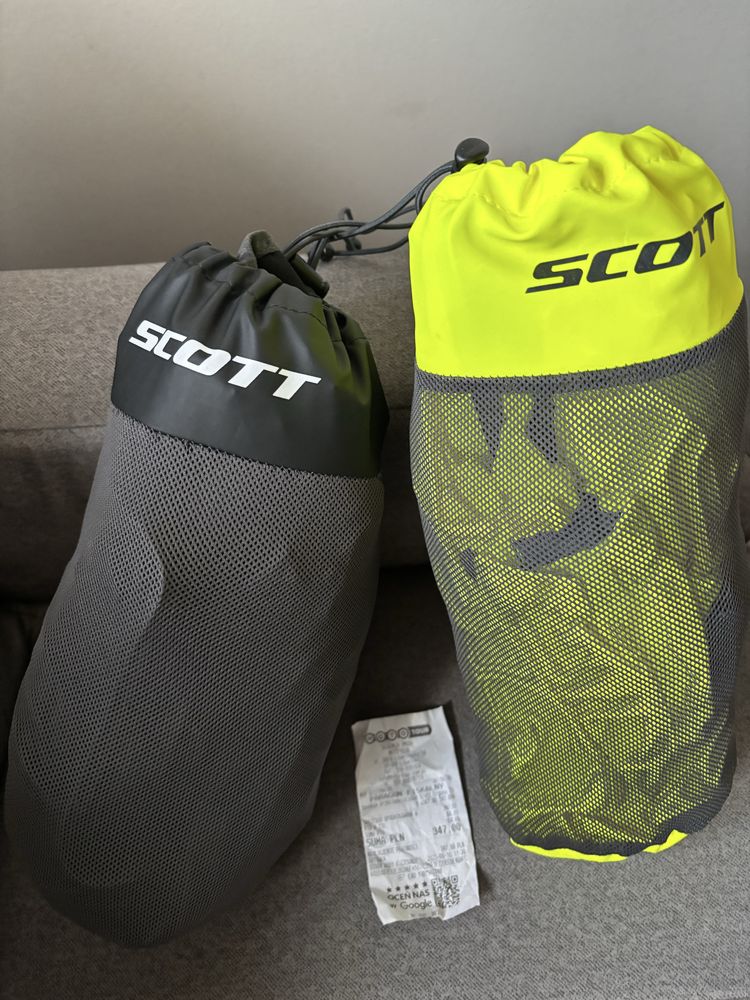 Kurtka i spodnie przeciwdeszczowe  SCOTT ERGONOMIC PRO DP RAIN ŻÓŁTA