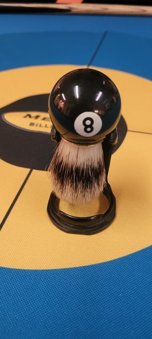 Pędzel do golenia bila czarna numer 8  - sklep bilard/snooker W-wa