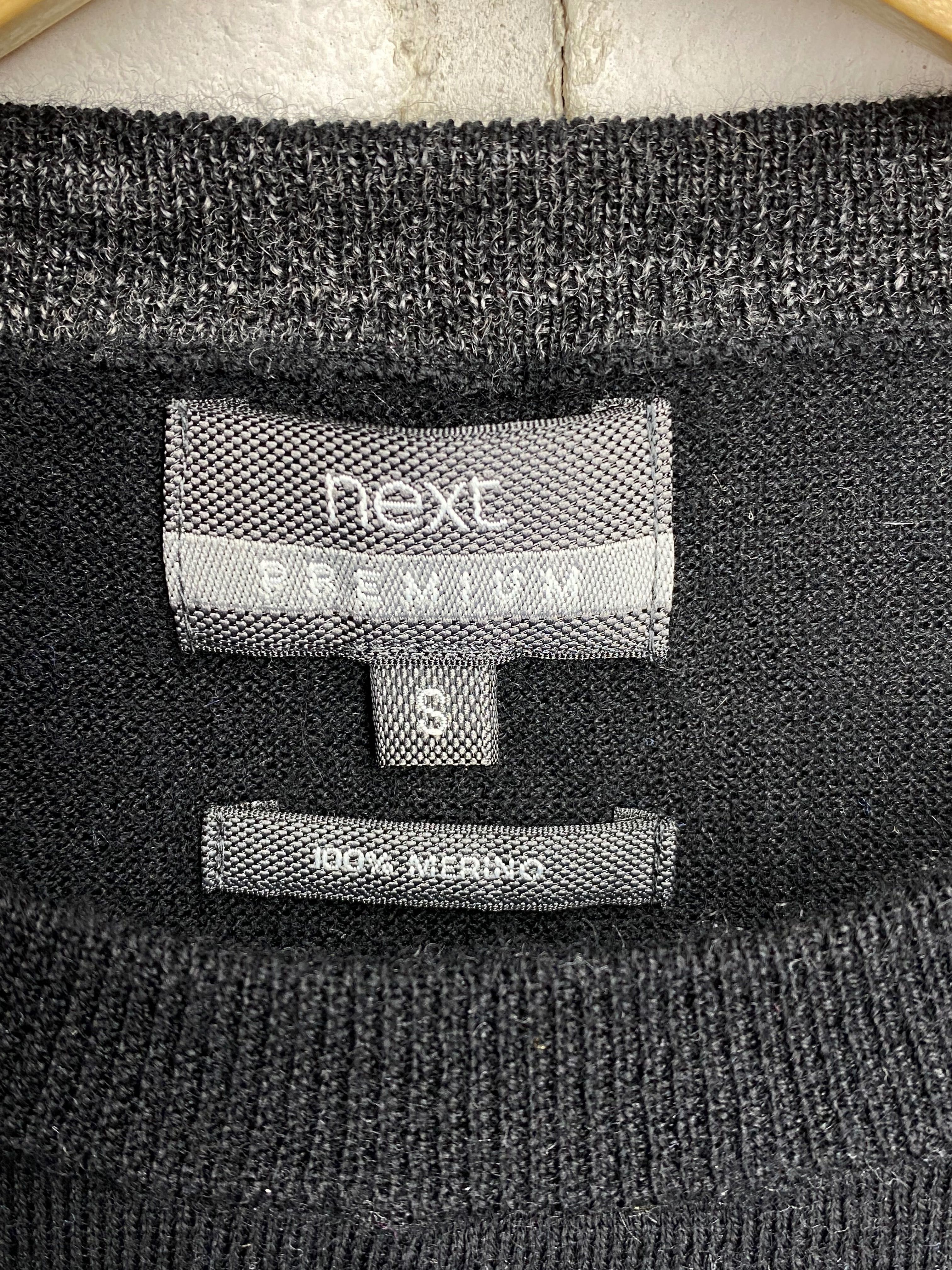 sweter next premium 100% merino