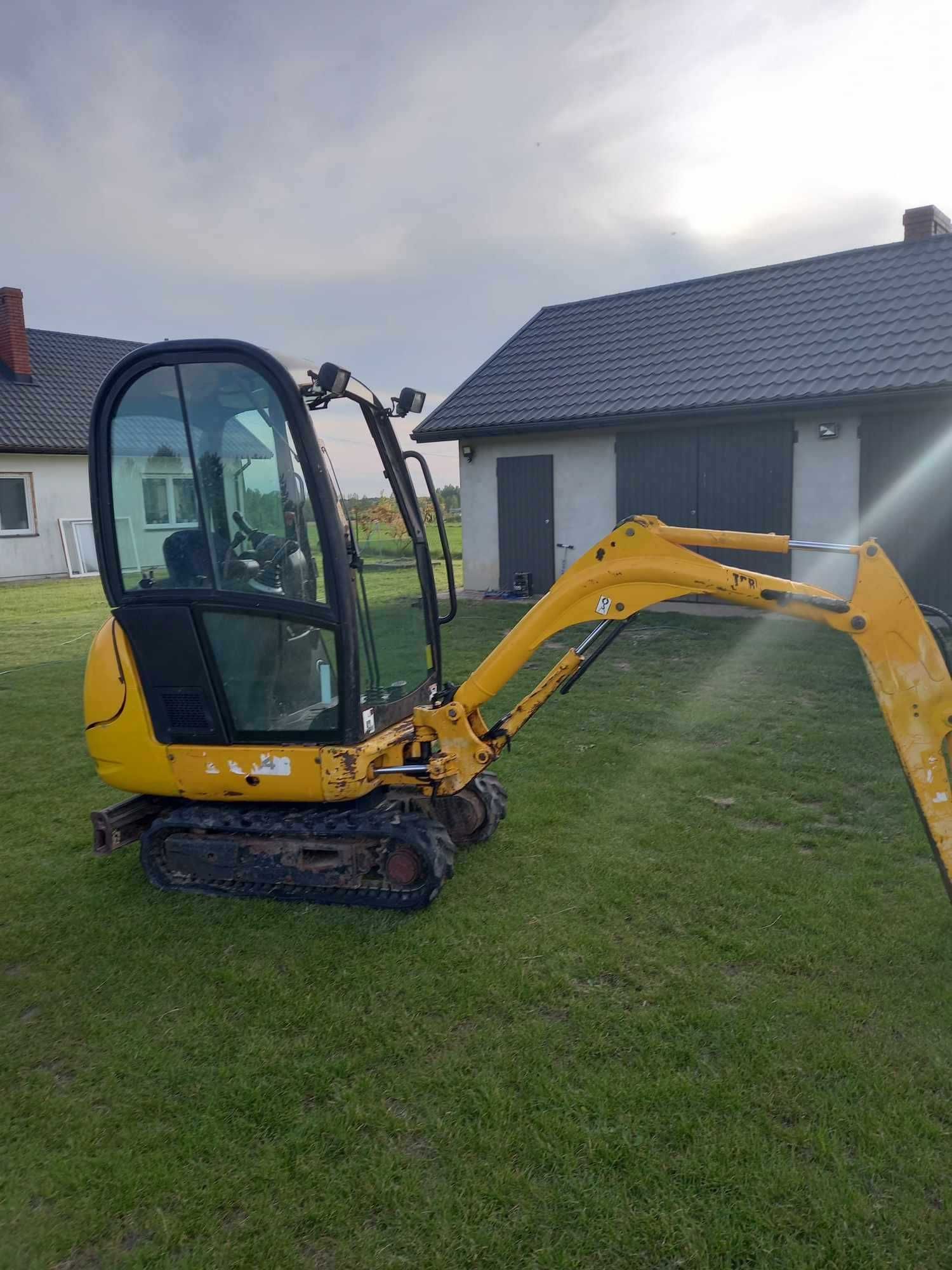 Minikoparka JCB 8014