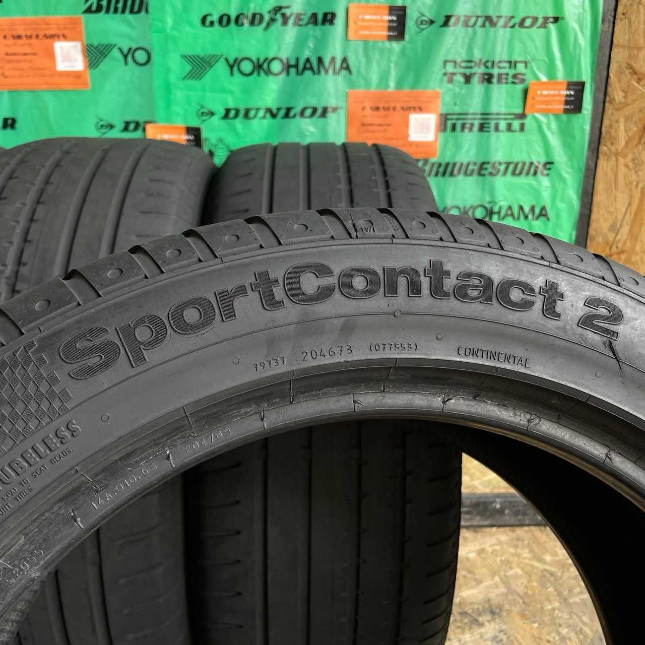 225/50 R17 Continental Sport Contact 2 Літні шини бу склад
