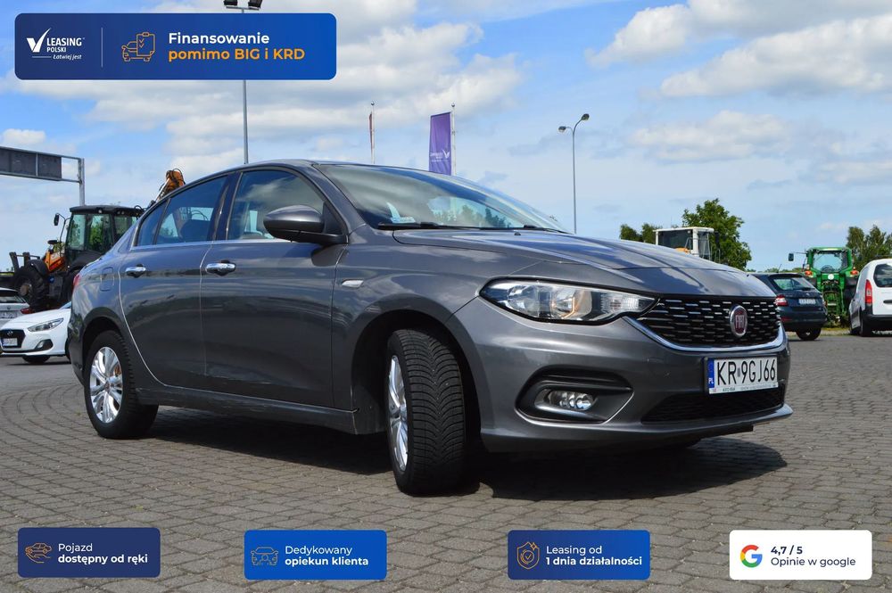 Fiat Tipo [14407] 1,6 B. + LPG, 110 KM, sedan, automat, tempomat, Fv 23%.