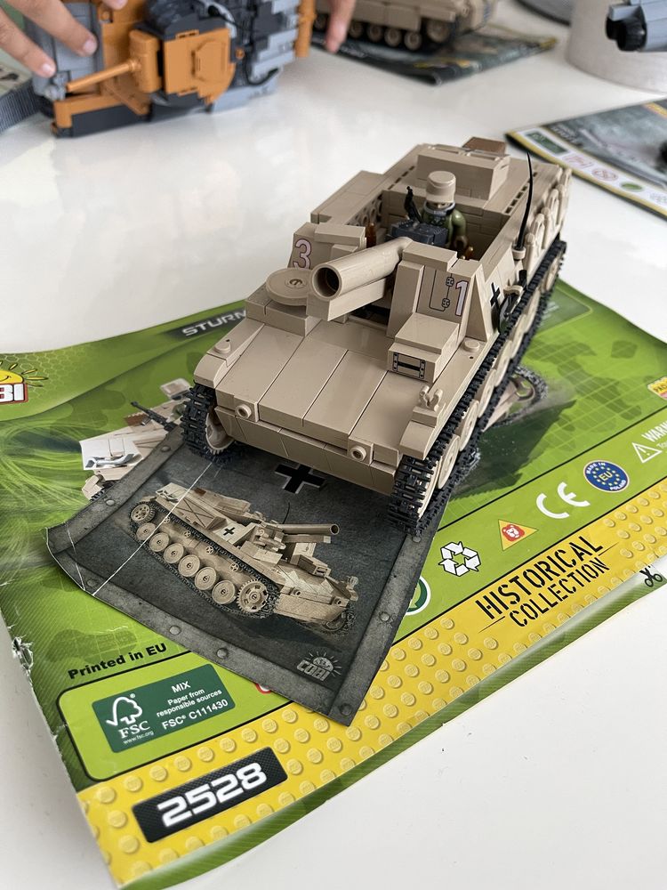 Czołg klocki cobi lego 2528 Sturmpanzer II