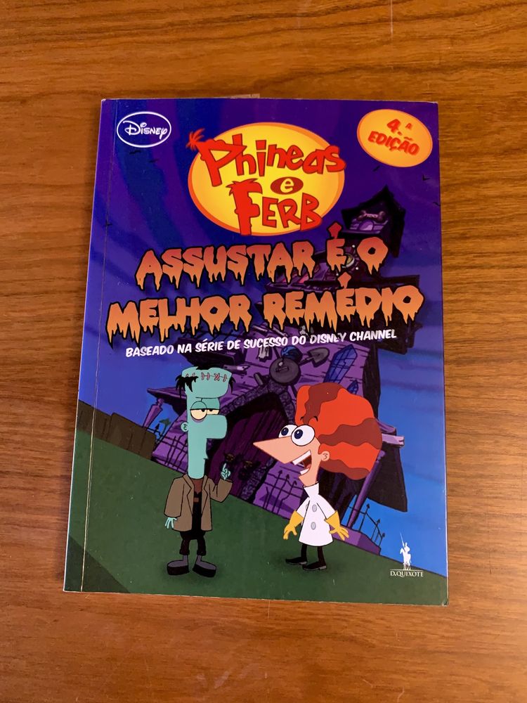 Phineas e Ferb: assustar é o melhor remédio