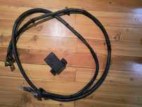 BMW E36 sedan przeniesienie akumulatora kabel plusowy + terminal