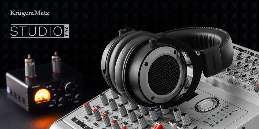 Słuchawki Nauszne Studyjne Kruger&Matz, Model Studio Pro